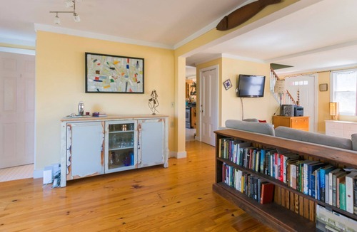 West Barnstable House | Unique home with a private inground pool