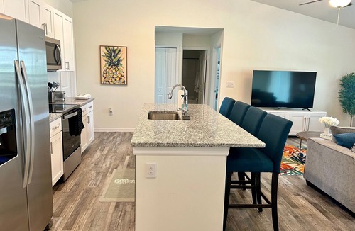 Diplomat House | Unique Home with Heated Pool and Pier, Perfect for 2 families!