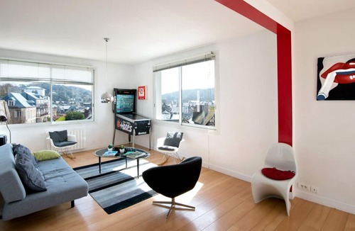 Etretat Apartment | UNIQUE IN ETRETAT. EAGLE'S EYRIE. 120M2. PRIVATE GARAGE.