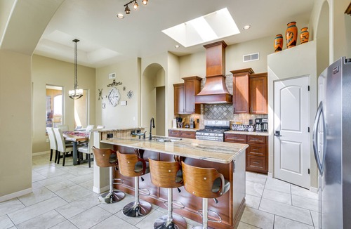 Las Cruces House | Unique Las Cruces Home w/Patio + Gas Grill!