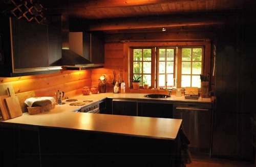 Ikast-Brande Municipality House | Unique log cabin in quiet forest