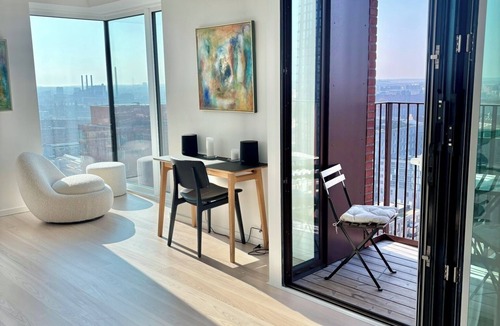 Vesterbro Apartment | Unique luxurious apartment with panoramic views in Copenhagen