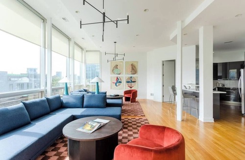 West Town Apartment | Unique Luxury Fulton Market Penthouse - Sleeps 32