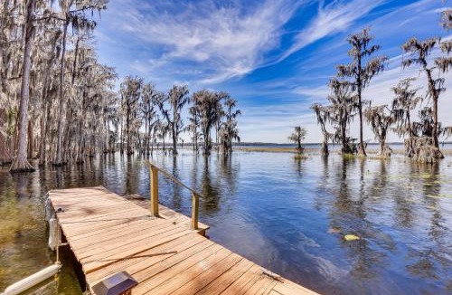 Melrose House | Unique Melrose Home with Private Dock and Lake Access!