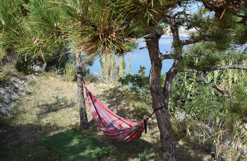 Pag Villa | Unique place at the cliff, secluded mediterranean habitat, two beaches.