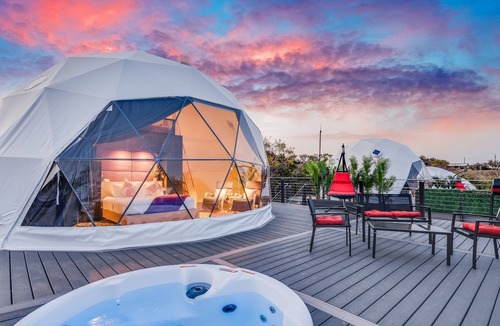 Lago Vista Resort | Unique & Plush Eco-Glamping Resort in TX Hill country!
