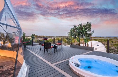 Lago Vista Resort | Unique & Plush Eco-Glamping Resort in TX Hill country!
