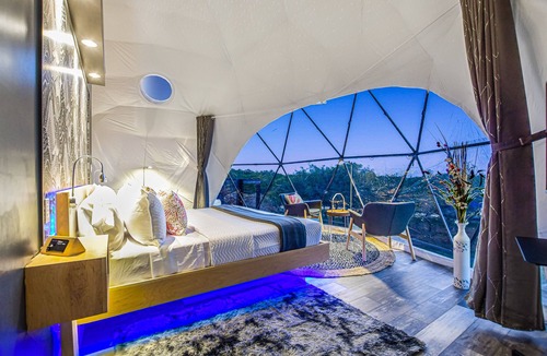 Lago Vista Resort | Unique & Plush Eco-Glamping Resort in TX Hill country!