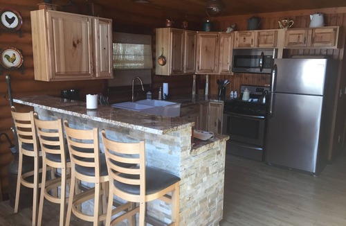 The Galena Territory Cabin | Unique Rustic, upscale, 3 br/2 ba Cabin w/Fireplace, Firepit, Pool Table & Wifi
