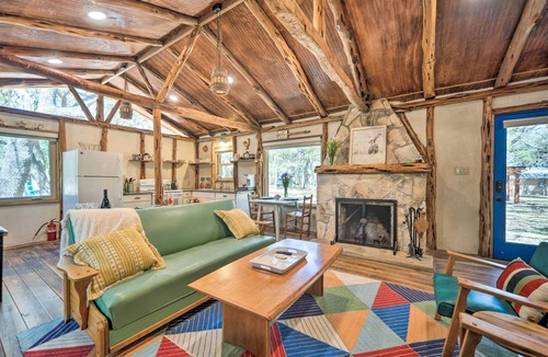 Blanco Cabin | Unique Stay: Historic Home Along Blanco River