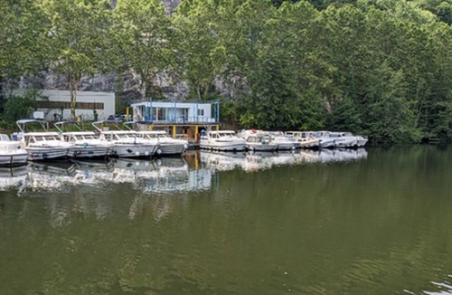 Luzech Boat Rental | Unique Stay on Triton 1050: Private Riverboat for Up to 8 Guests