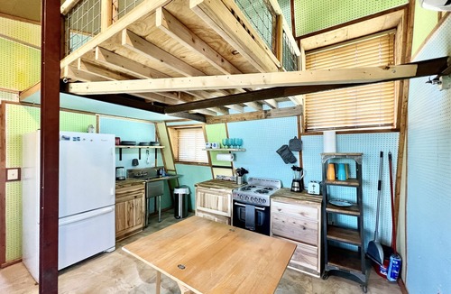 Wimberley Cabin | Unique Tilted Treehouse, Private Hot Tub, VIEW on acreage