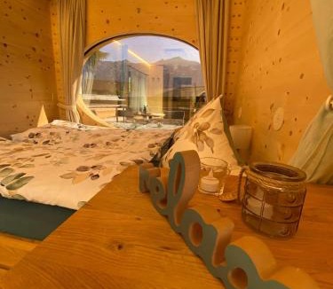 Unterseen House | Unique Tiny Eco Lodges with gorgeous views to Jungfrau Massiv