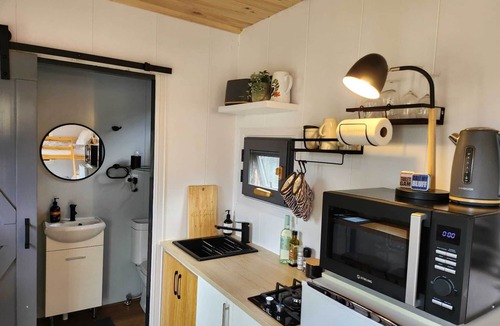 Hartley Other | Unique two tiny homes set up with private dam