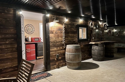 Boring Apartment | Unique Underground Speakeasy With Hot Tub