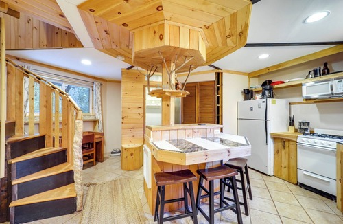 West Jefferson House | Unique West Jefferson Home w/Fire Pit & Grill!