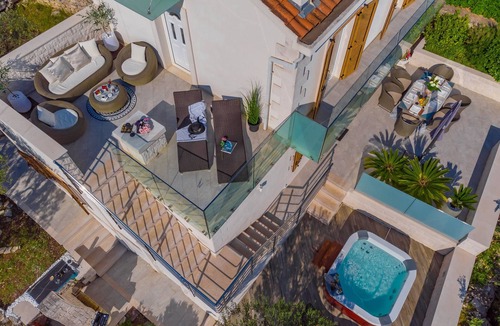 Rogac Villa | * Uniquely designed Villa Ivana Solta Island with Jacuzzi and sea view*