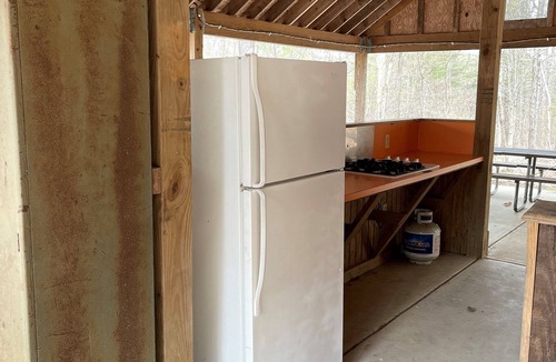 Petersburg Cabin | Unit II at Camp Golden Pond - Quaint, Rustic Cabins half hour from Penn State