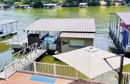 Lake Ozark House | Unmatched Lakefront 3 bed/3 bath, 2 King Home of HH! Private Dock w/Slip