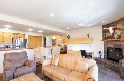 Mountain Village Condo | Unobstructed Mountain Views From Private Balcony in This Stunning 1-Bedroom Resi