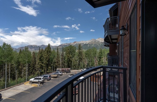 Mountain Village Condo | Unobstructed Mountain Views From Private Balcony in This Stunning 1-Bedroom Resi