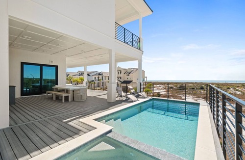 Bay County House | Unobstructed Views, Private Elevated Pool, Pet Friendly, Sugar Sands Community