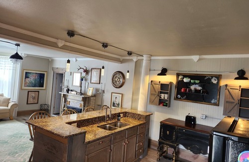Lansing House | Unwind at the Lotus house Opal suite.