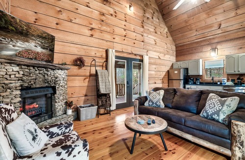 Townsend Cabin | Unwind in Nature: Arcade Adventure & Hot Tub