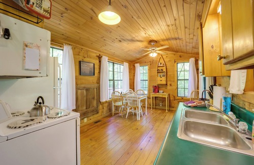 Vein Mountain Apartment | Unwind in Nature: Marion Cabin 11 Mi to Lake Lure!