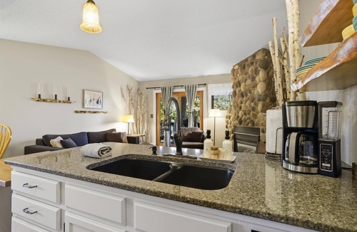 Biwabik Condo | Updated beachfront condo at Giants Ridge