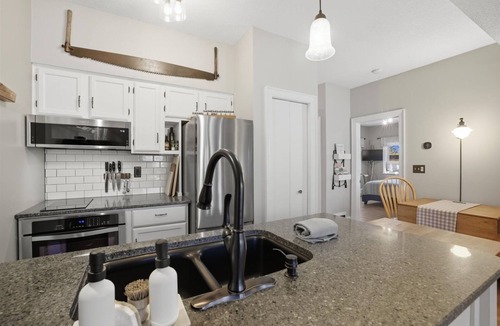 Biwabik Condo | Updated beachfront condo at Giants Ridge