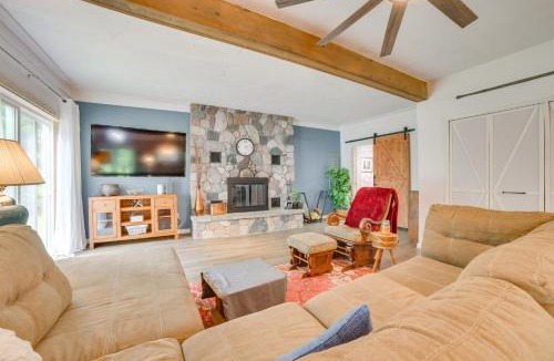 Onaway House | Updated Cabin with 2 Suites, Fire Pit and Forest Views