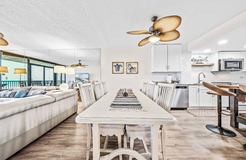Bethune Beach Condo | Updated direct oceanfront condo with large private balcony and a beachfront pool