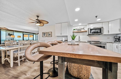 Bethune Beach Condo | Updated direct oceanfront condo with large private balcony and a beachfront pool