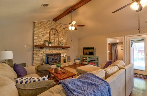 Blanchard House | Updated Lakefront Home- EV Charger, Kayaks, Fire pit, Hot Tub