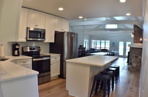 Penn Yan House | Updated Open Plan - Keuka Lakefront Home 4BR & 157' private beach