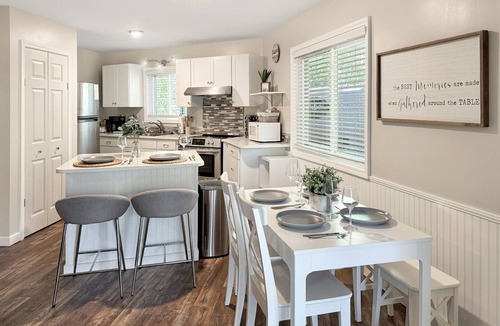 Maggie Valley Cottage | Updated Peaceful Cottage! Fire Pit, Hot Tub, Arcade, Great Location! Dogs Ok!