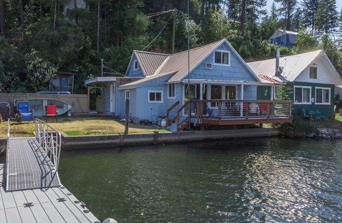 Loon Lake Cabin | Updated Waterfront Cabin With Large Private Dock, Stunning Views