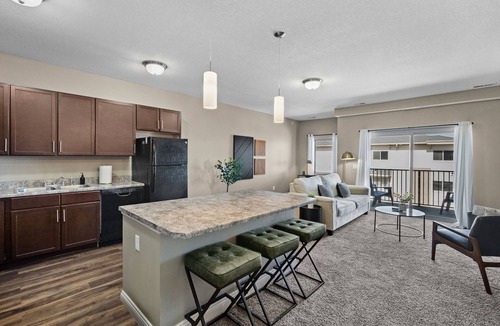 West Des Moines Apartment | Upgraded, Private Suite with Covered Garage