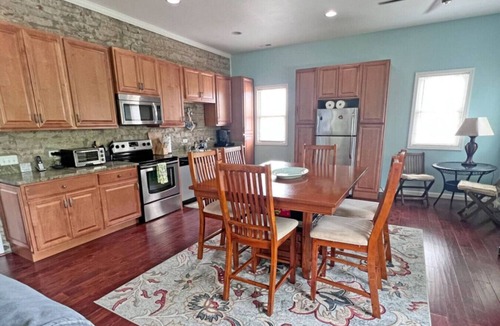 Kelleys Island Apartment | Upper Deck-Downtown, Walk to Everything, Sleeps 10