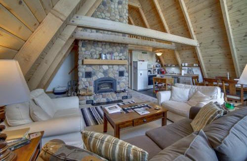 Channing House | Upper Peninsula Lakefront A-Frame Cabin w/Dock