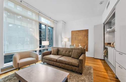 Central New York City Condo | Upscale 1BR Condo at The Centria
