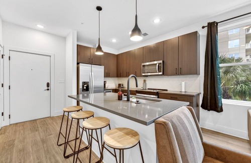 Channel District Apartment | Upscale 2BR Stay | Minutes from Convention Center