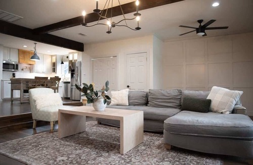 Little Forest Hills House | Upscale 3BR w/ Yard Games + Heated Pool + Hot Tub