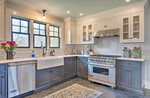 Derby Center House | Upscale Arts + Crafts Bungalow w/Yard, Pool!