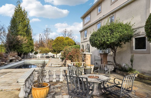 Bethesda House | Upscale Bethesda Home Pool, Piano & Bar