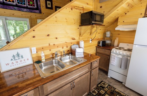 Columbia Cabin | Upscale Cabin w/Lake Resort Amenities