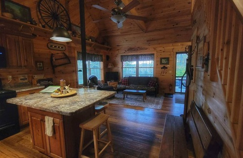 Dalton Cabin | Upscale Cozy Cabin in the Woods, LETCHWORTH, Stony Brook Parks, Wineries