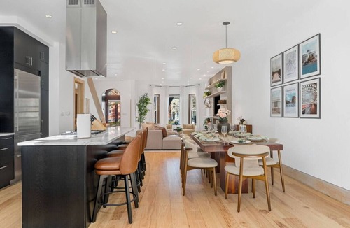 Shaw Villa | Upscale DC Row Home w/Private Parking & Fire Pit