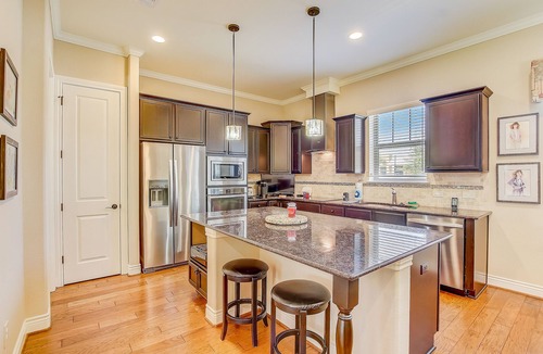 Georgetown House | Upscale four-story townhome next to park with elevator, rooftop terrace, & WiFi